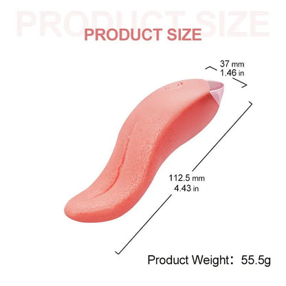 Warmth Infusion Pleasure Tongue Vibrator