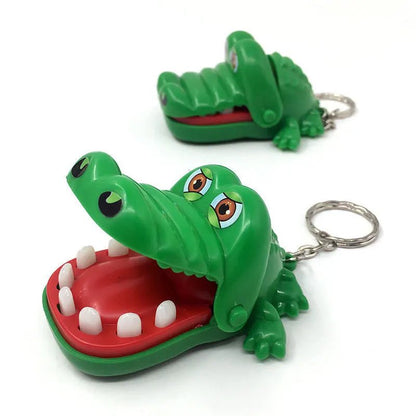 Playful Crocodile Bite Keychain: Fun and Creative Depressurize Game Toy