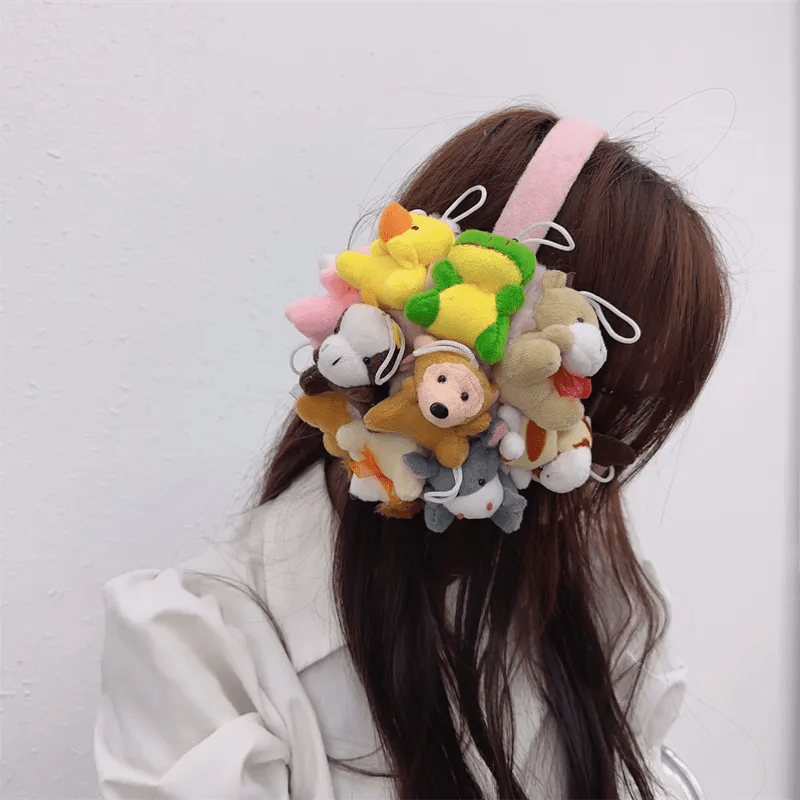 Cozy Critter Ear Muffs - Winter Warmth with Stuffed Animals