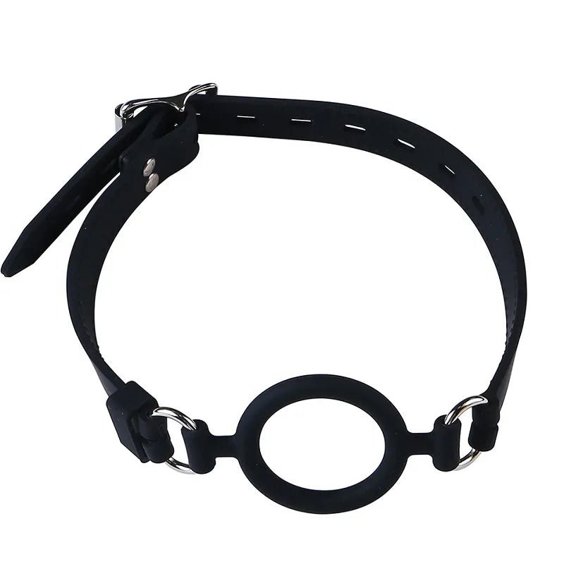 Open Mouth Ring Gag for BDSM Play