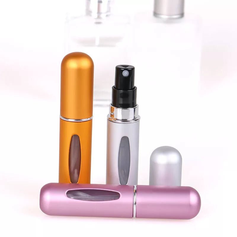 Portable Perfume Atomizer: Mini Aluminum Spray for Travel and Cosmetic