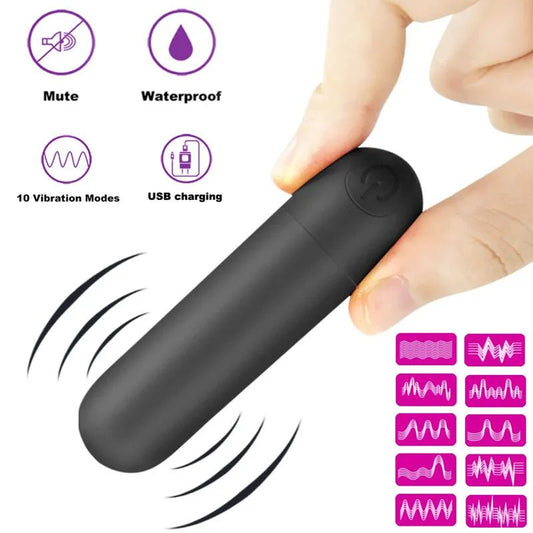 Rechargeable Mini Intimate Pleasure Bullet