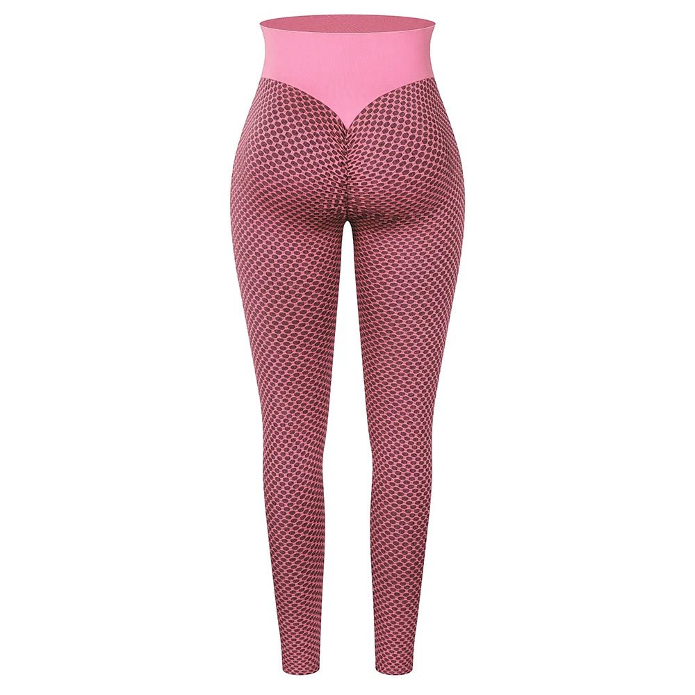 SculptFit Seamless Mesh Leggings - High Waist Push Up