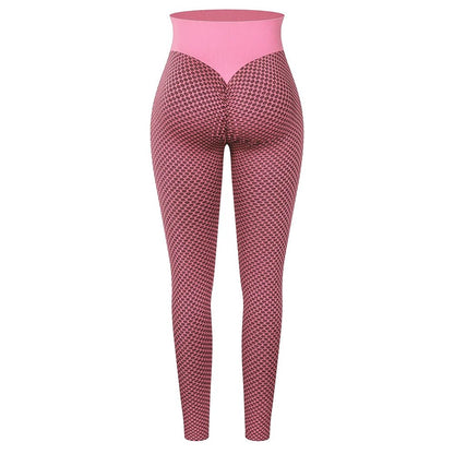 SculptFit Seamless Mesh Leggings - High Waist Push Up