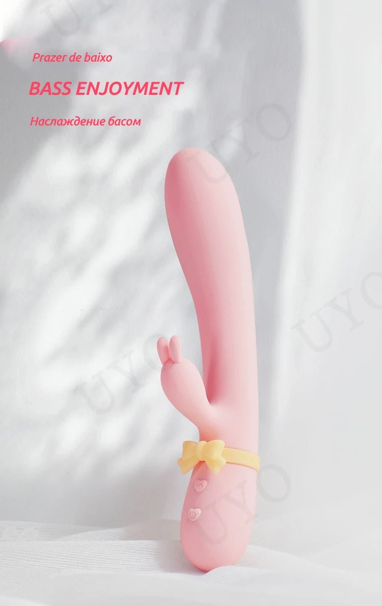 Rechargeable Silicone Rabbit Vibrator