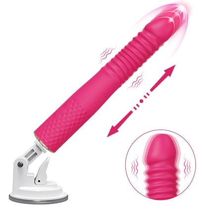 Telescopic Dildo Vibrator - Automatic Pleasure Machine