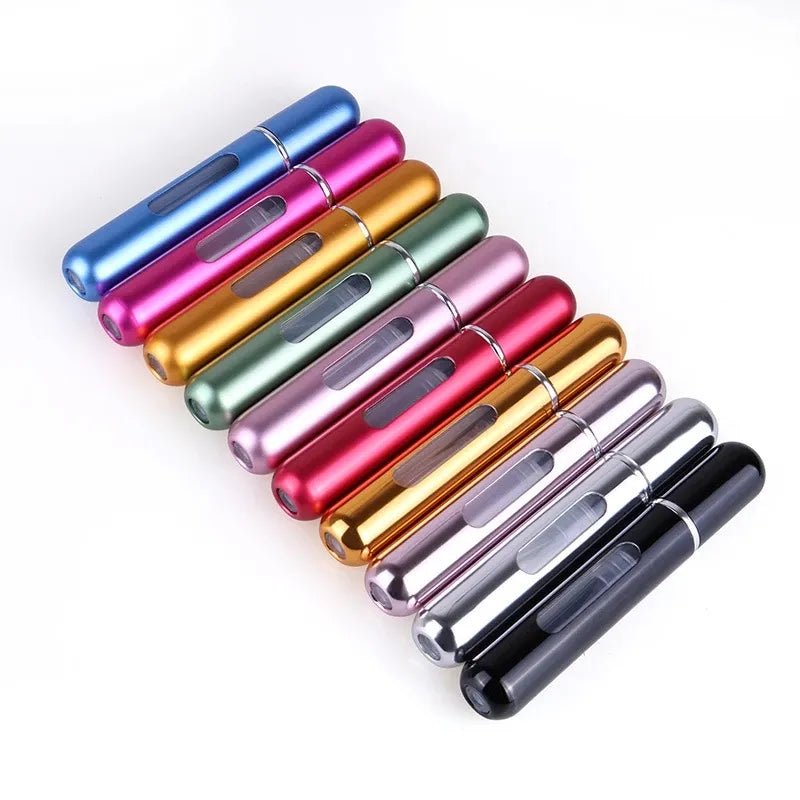 Portable Perfume Atomizer: Mini Aluminum Spray for Travel and Cosmetic