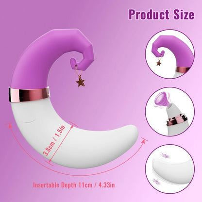 Lunar Nipple Sucker Vibrator