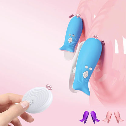 Wireless Nipple Vibrator with 10 Speeds