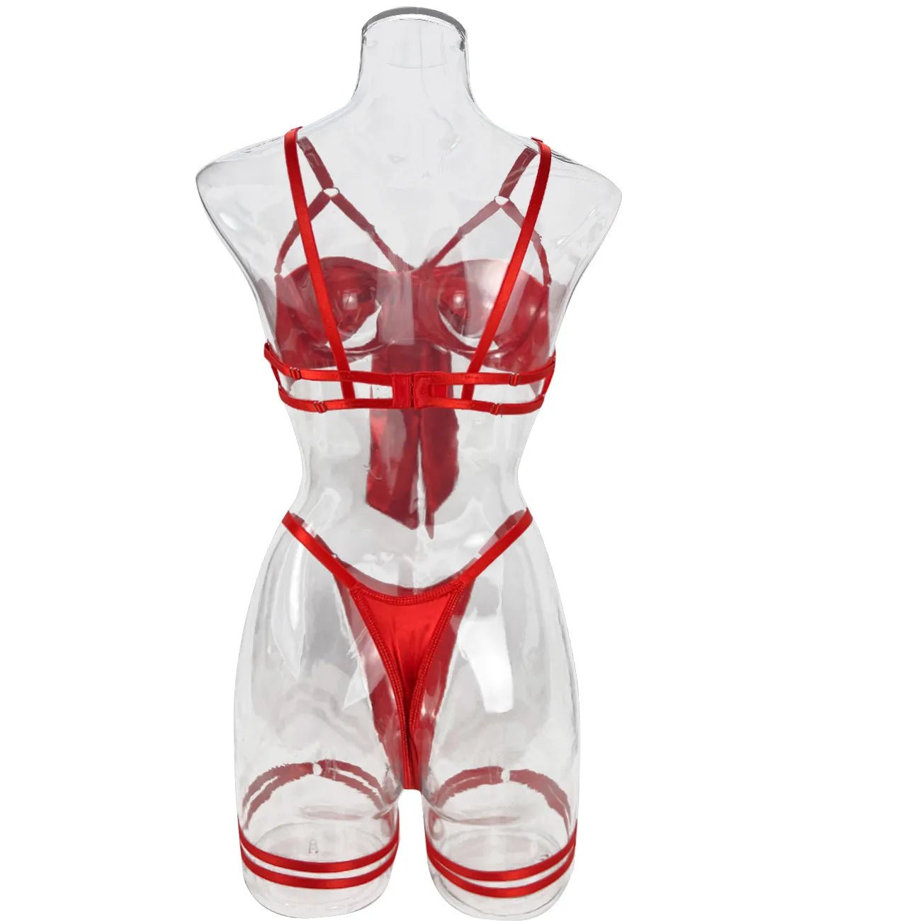 Yimunancy 3-Piece Bow Lingerie Set