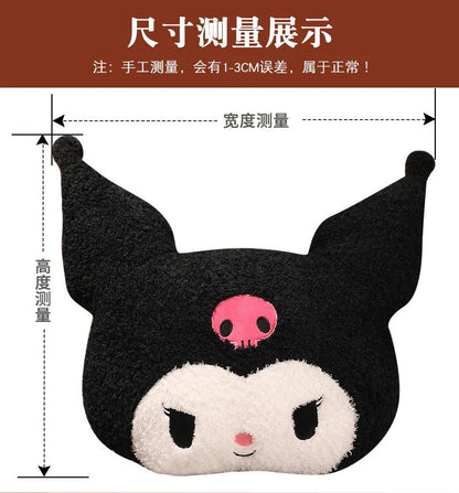 Kuromi Little Devil Plush Pillow: Oversized 80cm Cute Cartoon Doll