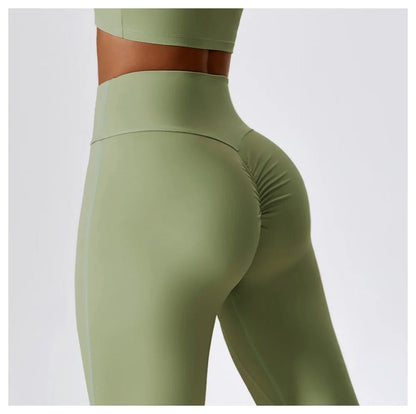 Bell-bottom Yoga Bliss Leggings - High Waist, Butt Lifting