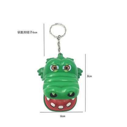 Playful Crocodile Bite Keychain: Fun and Creative Depressurize Game Toy