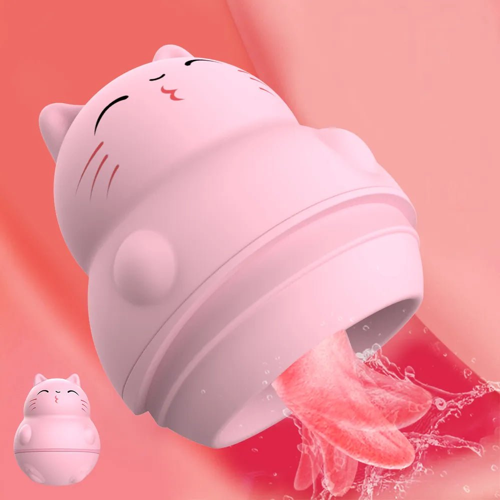 Adorable Cat Tongue Clitoris Stimulator