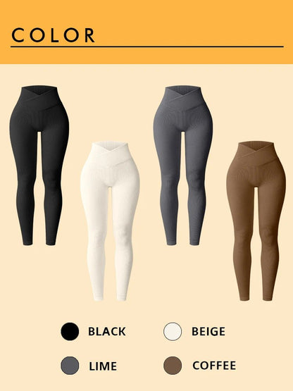 Winter Yoga Thread High Waist Buttock Lifting Leggings