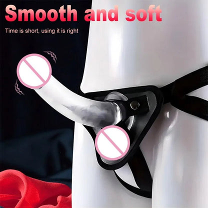 Wearable Strap-On Dildo Pants for Men