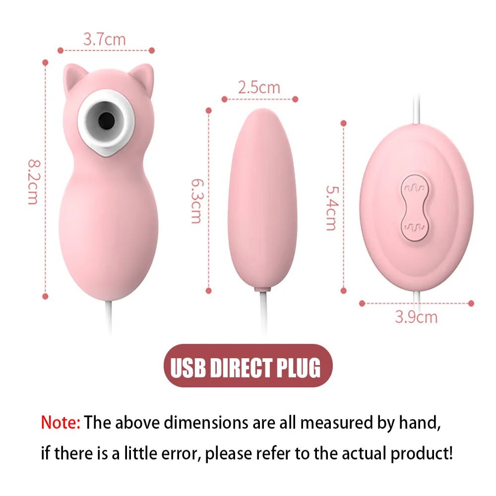 Blissful Clitoral Sucker & G Spot Vibrator