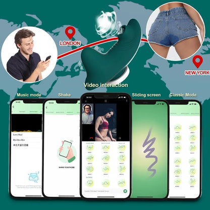 Wearable Clitoris Stimulator with App Control