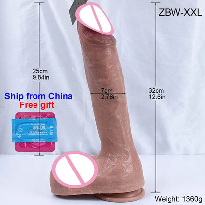 Realistic XXL Oversized Dildo