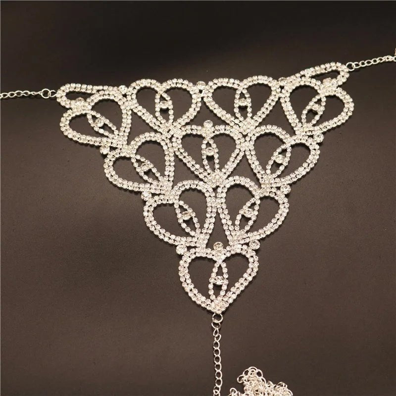 Rhinestone Heart Set