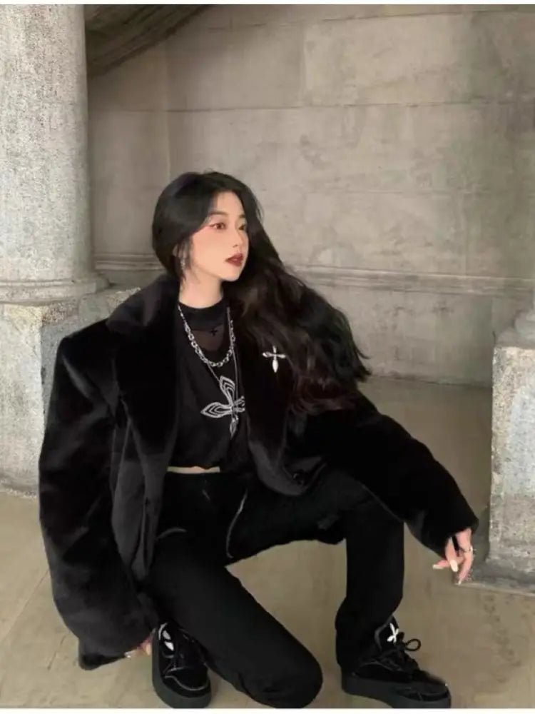 Korean Street Fashion Winter Coat