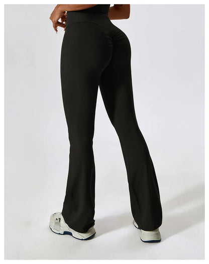 Bell-bottom Yoga Bliss Leggings - High Waist, Butt Lifting